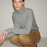 Jamie Haller - The Primm Sweater in Light Heather