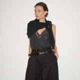 Jamie Haller - The V Fave Cashmere Sweater in Charcoal