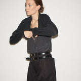 Jamie Haller - The V Fave Cashmere Sweater in Charcoal