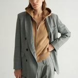 Jamie Haller - The Triple Pleat Trouser in Pepper