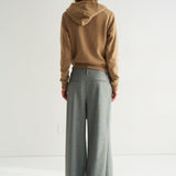 Jamie Haller - The Triple Pleat Trouser in Pepper