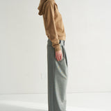 Jamie Haller - The Triple Pleat Trouser in Pepper