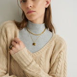 Jamie Haller - The Cable V Fave in Creme