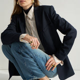 Jamie Haller - The Mod Loafer in Ponyhair Black