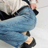 Jamie Haller - The Mod Loafer in Ponyhair Black