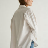 Jamie Haller - The Weekend Shirt in Tan Stripe