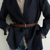 Jamie Haller - The Julius Blazer in Dark Navy