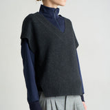 Jamie Haller - The Sweater Vest in Charcoal