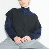 Jamie Haller - The Sweater Vest in Charcoal