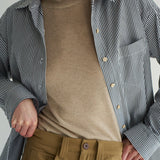 Jamie Haller - The Weekend Shirt in Black Stripe