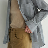 Jamie Haller - The Weekend Shirt in Black Stripe