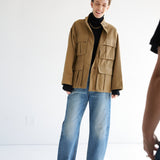 Jamie Haller - The Stacked Jacket in Chestnut