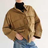 Jamie Haller - The Stacked Jacket in Chestnut