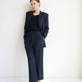 Jamie Haller - The Waist Tape Trouser in Dark Navy