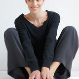 Jamie Haller - The Lounge Pant in Dark Grey