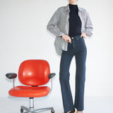 Jamie Haller - The Weekend Shirt in Black Stripe