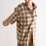 Jamie Haller - The Big Shirt in Gold Plaid