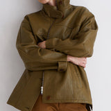 Jamie Haller - The Minimal Anorak Jacket in Olive