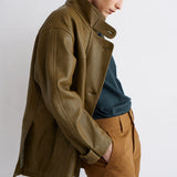 Jamie Haller - The Minimal Anorak Jacket in Olive