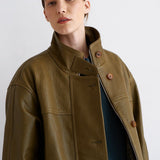 Jamie Haller - The Minimal Anorak Jacket in Olive