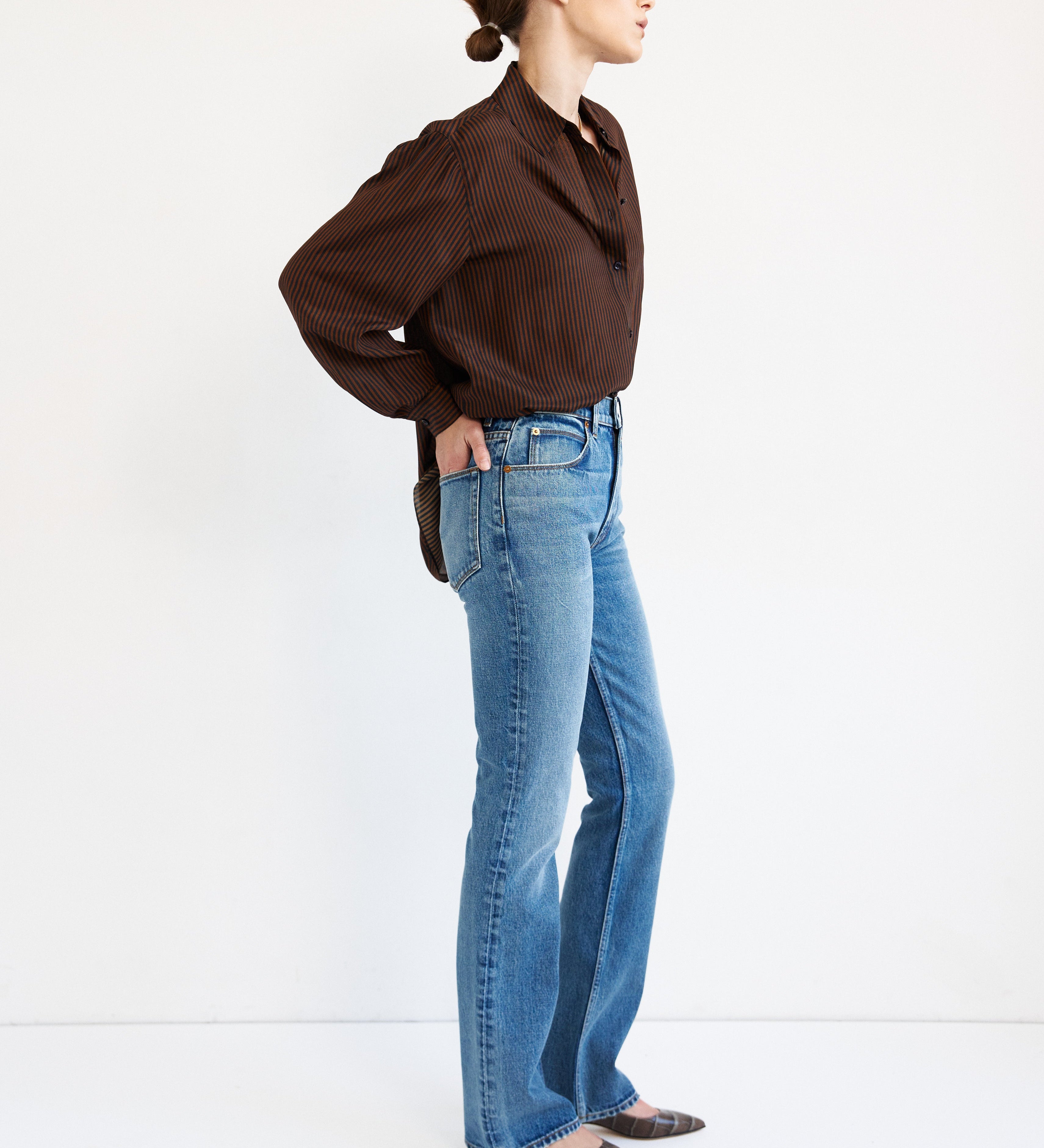 Jamie Haller - The Tight Baby Boot in Worn Dark