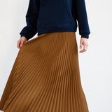 Jamie Haller - The Accordion Skirt in Mustard