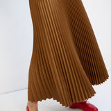 Jamie Haller - The Accordion Skirt in Mustard