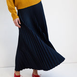 Jamie Haller - The Accordion Skirt in Navy