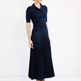 Jamie Haller - The Slim Polo Tee in Navy