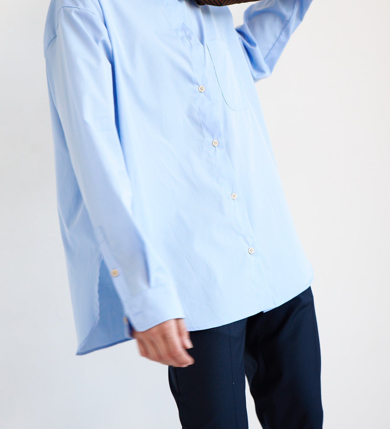 Jamie Haller - The Essential Shirt in Cornflower