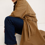 Jamie Haller - The Traditional Trench in Chestnut