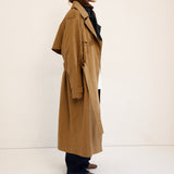 Jamie Haller - The Traditional Trench in Chestnut