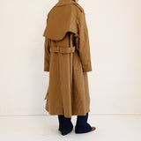 Jamie Haller - The Traditional Trench in Chestnut