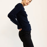 Jamie Haller - The Rib Slim Sweater in Navy