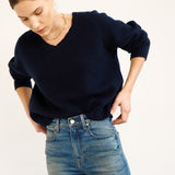 Jamie Haller - The V Fave in Navy