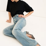 Jamie Haller - The Big Hem Tee in Black