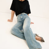Jamie Haller - The Big Hem Tee in Black