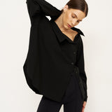 Jamie Haller - The Asymmetry Shirt in Black