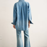 Jamie Haller - The Essential Denim Shirt in Timeworn Indigo