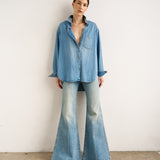 Jamie Haller - The Essential Denim Shirt in Timeworn Indigo