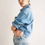 Jamie Haller - The Essential Denim Shirt in Timeworn Indigo