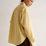 Jamie Haller - The Asymmetry Shirt in Yellow Baby Stripe