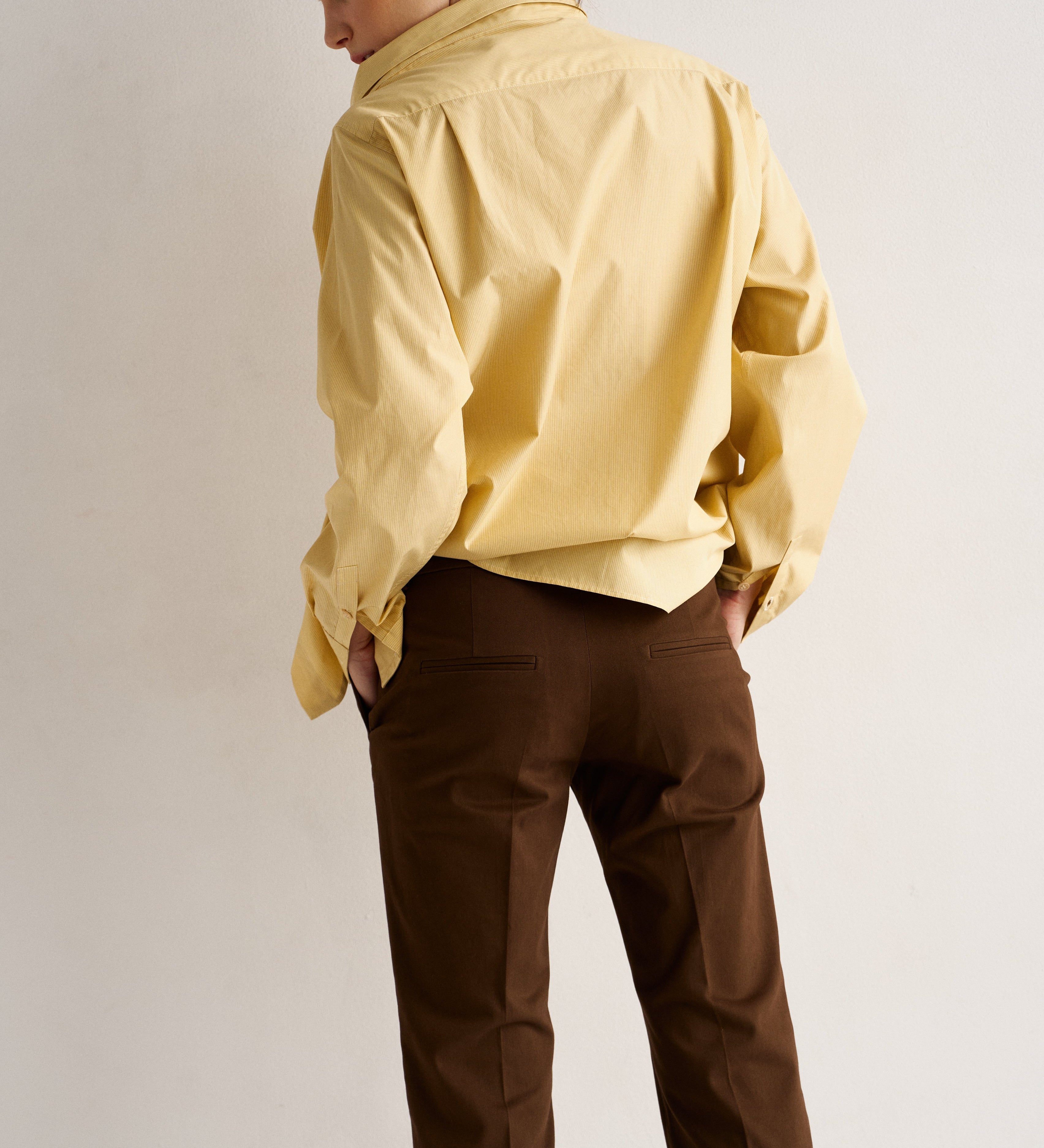 Jamie Haller - The Kick Trouser in Brown