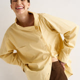 Jamie Haller - The Asymmetry Shirt in Yellow Baby Stripe