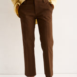Jamie Haller - The Kick Trouser in Brown