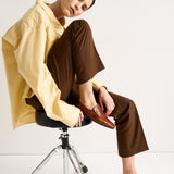 Jamie Haller - The Kick Trouser in Brown