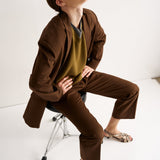 Jamie Haller - The Oversized Blazer in Brown