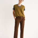 Jamie Haller - The Knit Vest in Moss