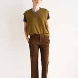Jamie Haller - The Kick Trouser in Brown