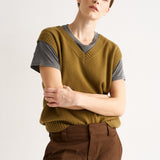 Jamie Haller - The Knit Vest in Moss